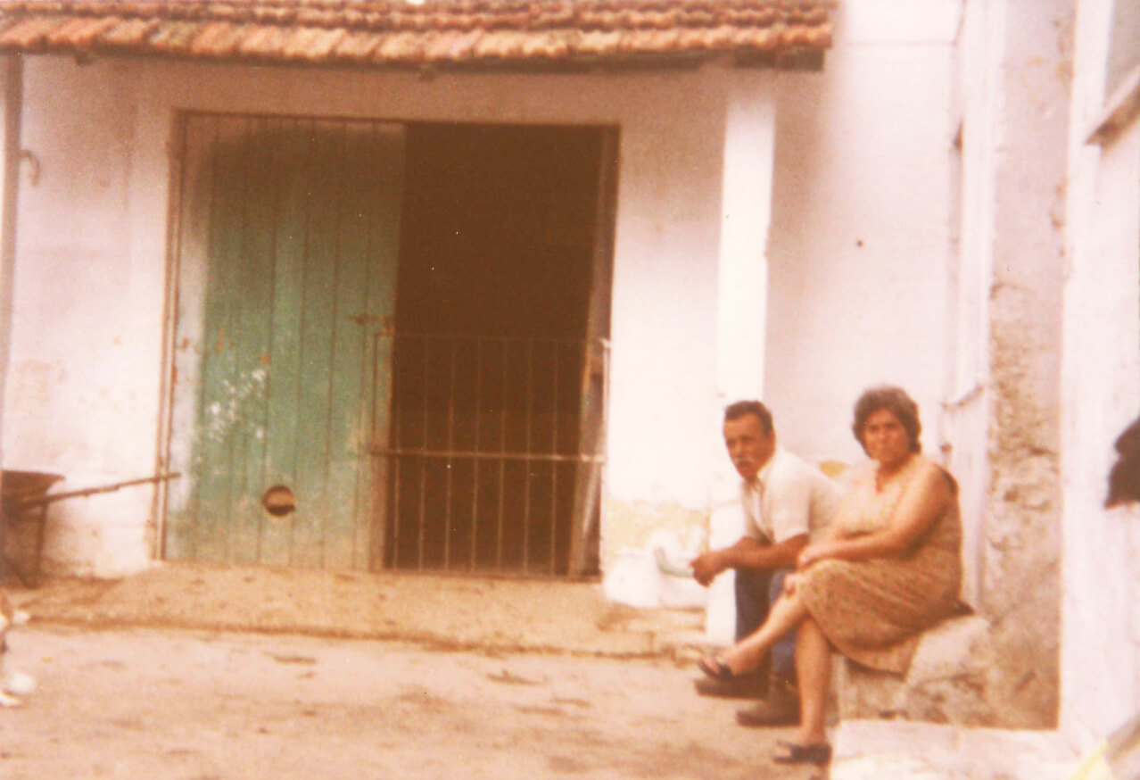 Foto di Angela e Antonio Quarta, la prima generazione del caseificio artigianale fratelli Quarta